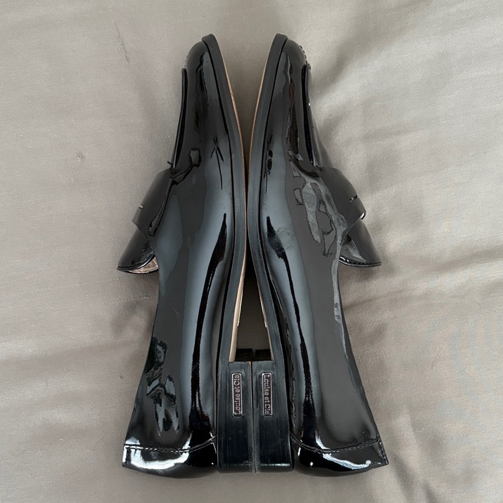 Louise et Cie Black Patent Loafers - Picture 10 of 13